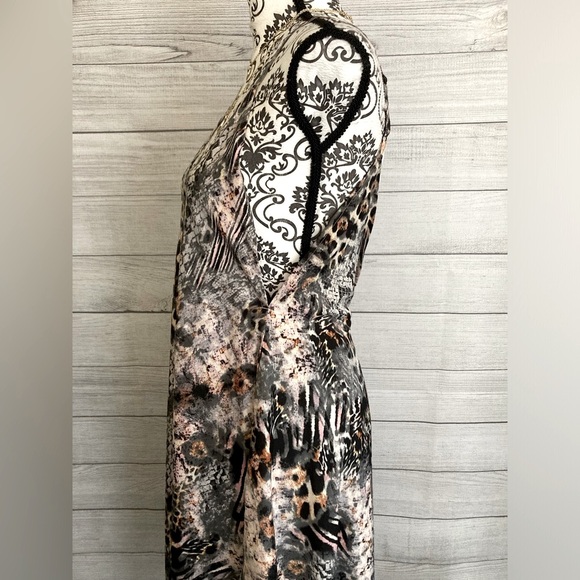 ASOS | Women’s Multi-Animal Print Swim Cover Up - Picture 3 of 10